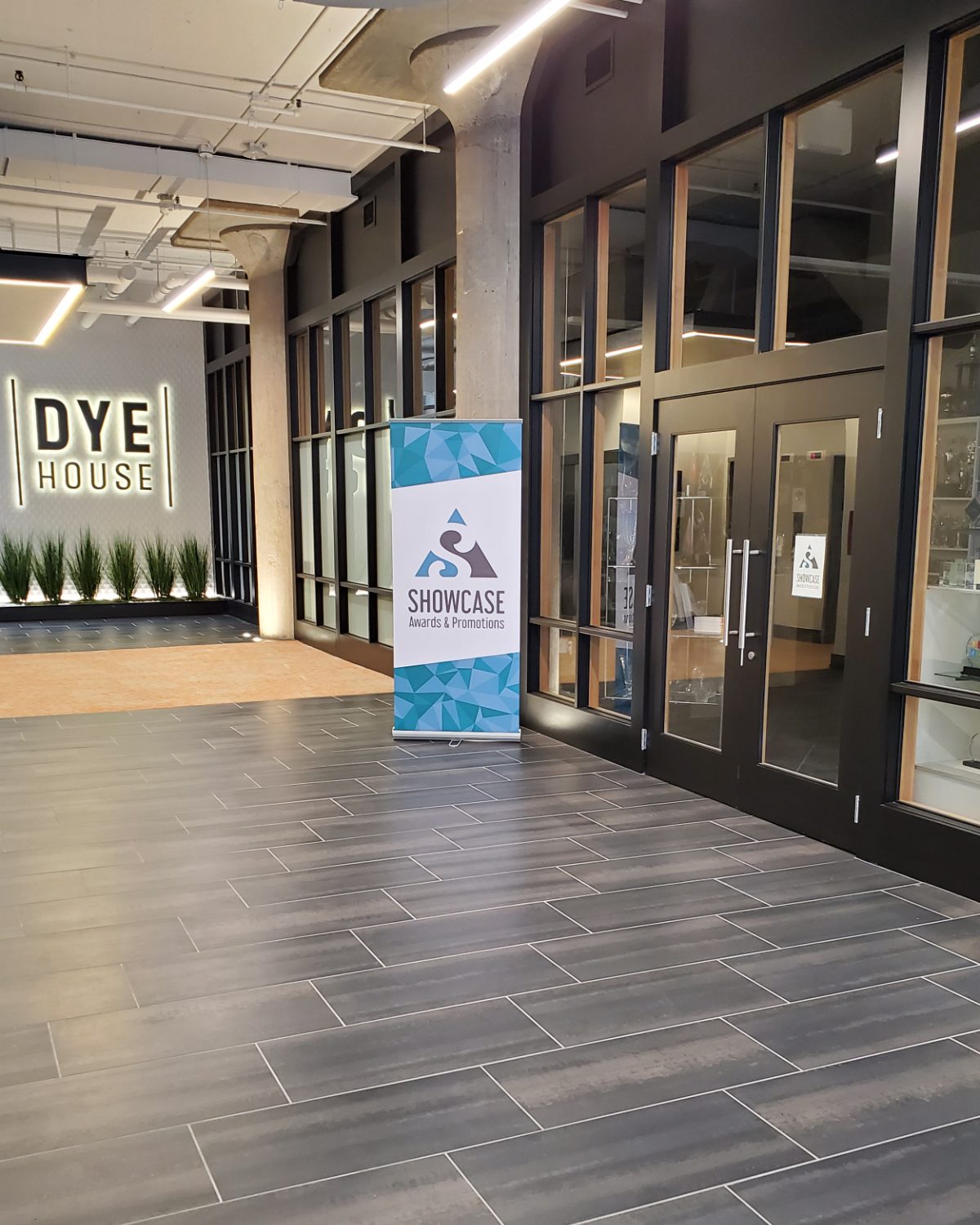 The Showcase Awards showroom lobby
